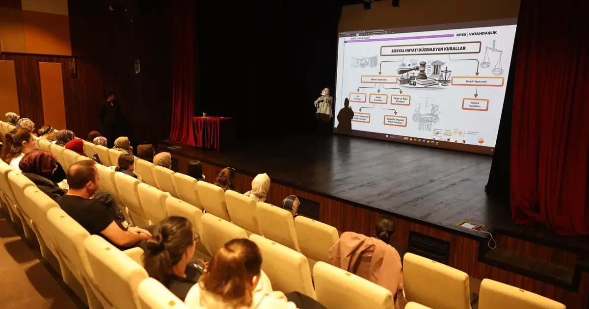 KPSS Ön Lisans adayları sınav öncesi bilgilerini tazeledi