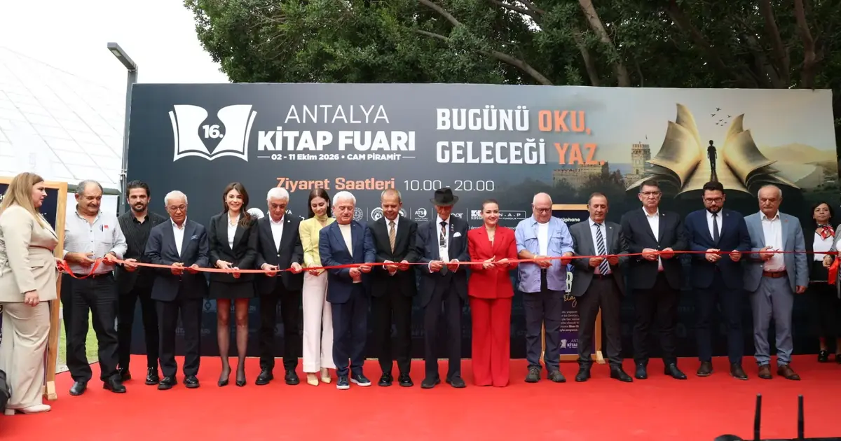 Antalya’da 16. Kitap Fuarı başladı
