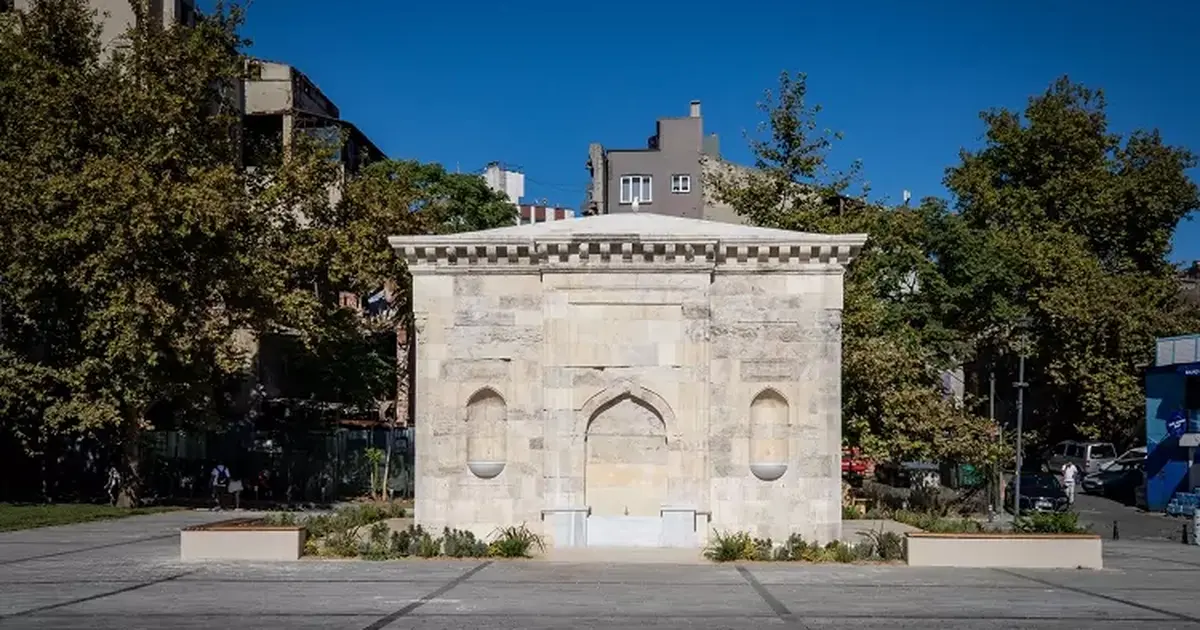Kethüda Yahya Ağa Çeşmesi restore edildi