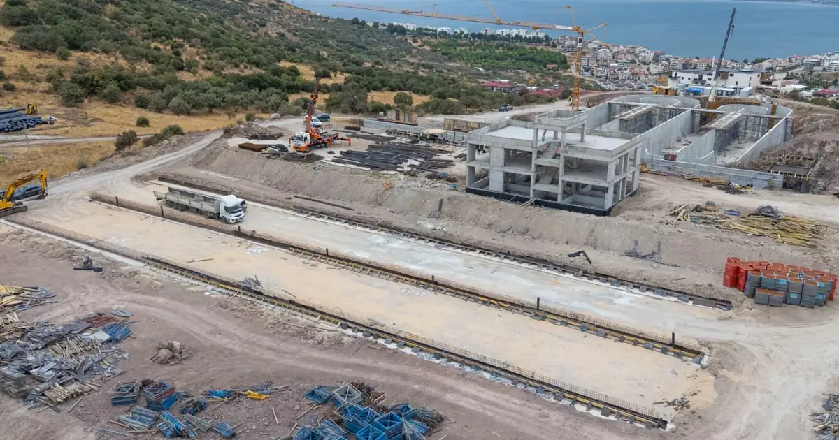 İzmir’in üçüncü büyük arıtma tesisi Dikili’de yükseliyor - Gündem Haberleri
