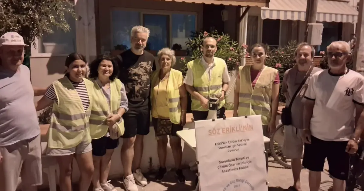 Erikli Sahili’nde en büyük sorun altyapı ve arıtma