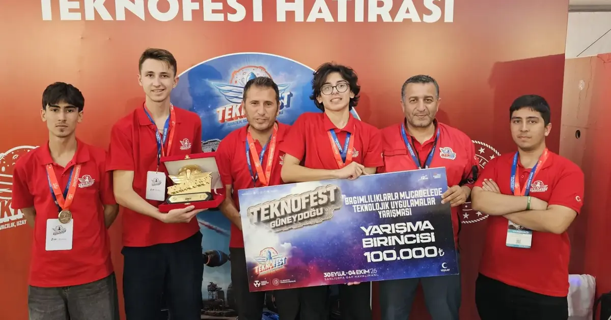 Sakarya’dan TEKNOFEST’te bir Türkiye birinciliği daha