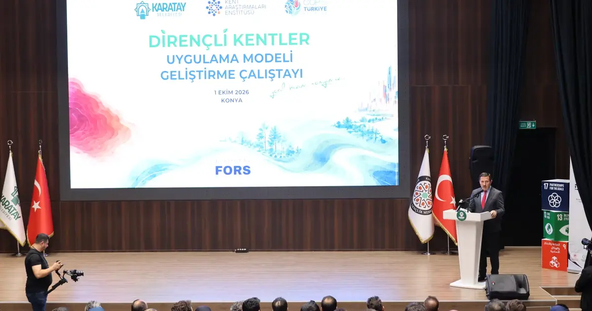Karatay’da “dirençli kent” çalıştayı