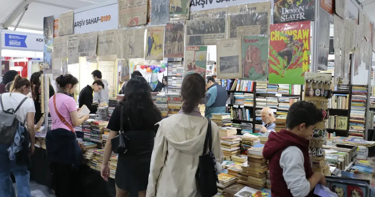 Kocaeli Kitap Fuarı’nda sahaflara büyük ilgi