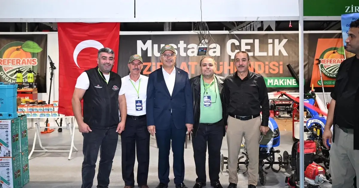 Malatya'da Tarım Hayvancılık ve Gıda Fuarı'na Başkan Er'den ziyaret
