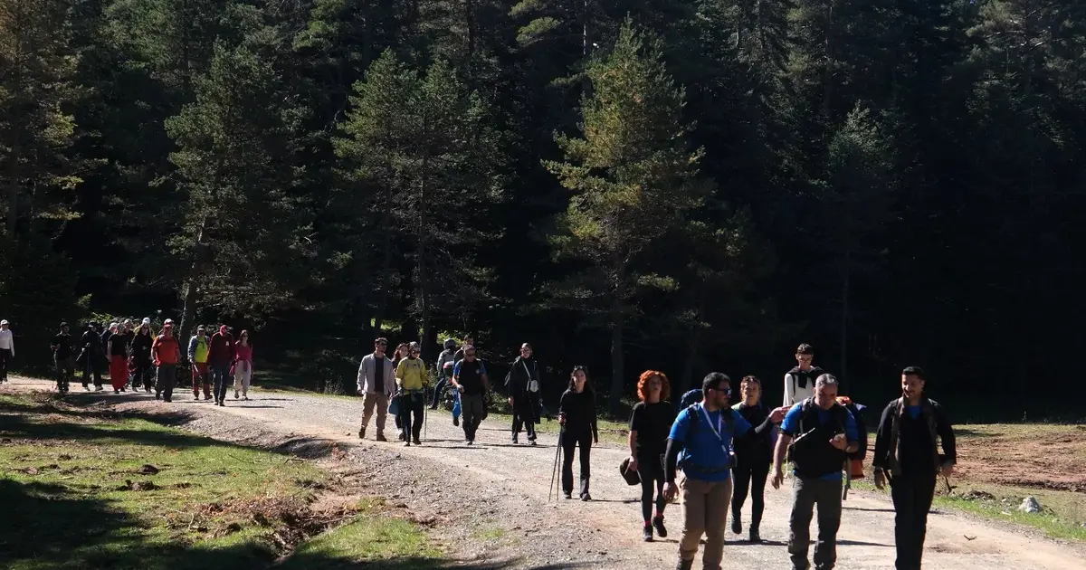 Sakarya’da sonbahar doğa yürüyüşleri devam ediyor