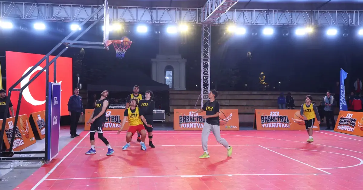 Konya’da 3x3 basketbol heyecanı