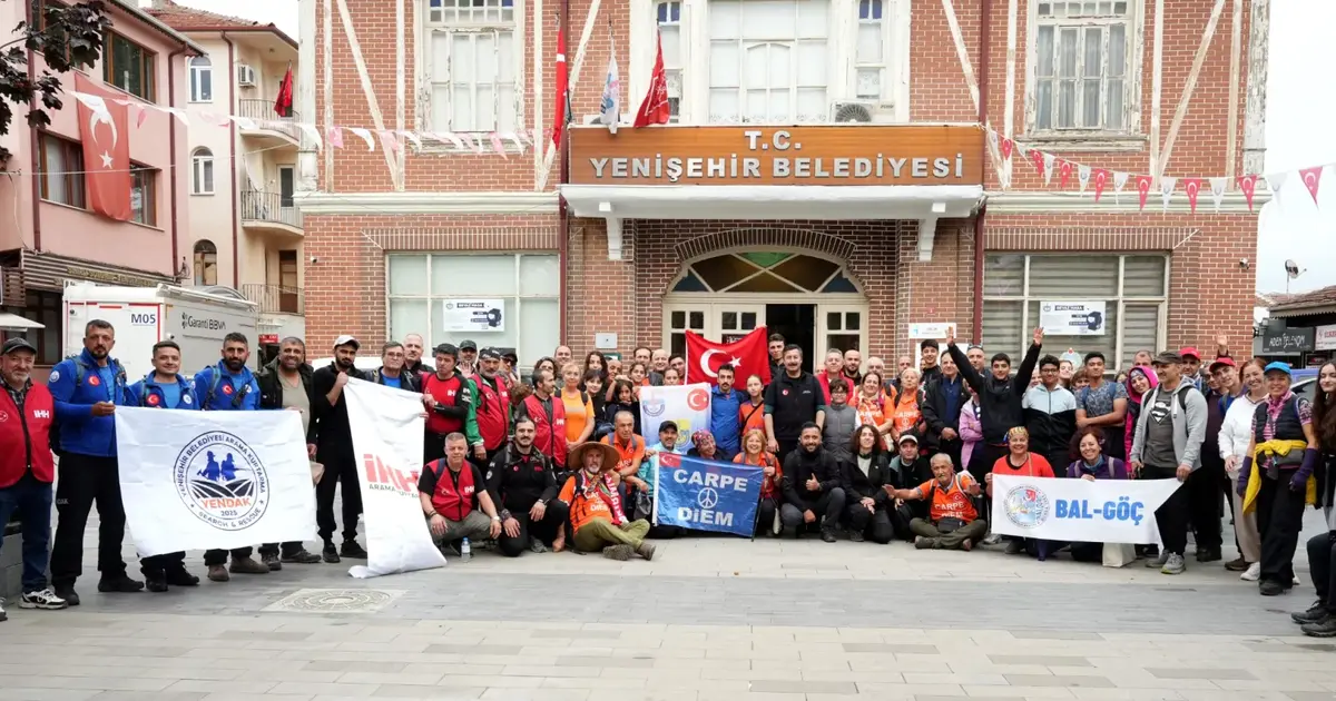 Bursa'da yüzlerce doğasever Yenişehir'de buluştu - Gündem Haberleri