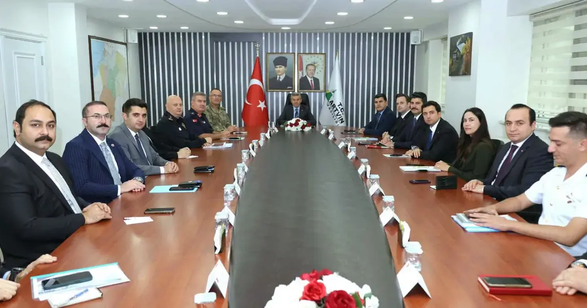 Artvin’de “İl Güvenlik ve Asayiş Koordinasyon Kurulu Toplantısı yapıldı