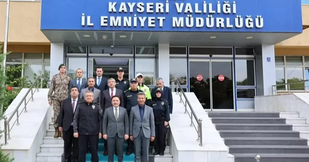 Kayseri Valisi Çiçek’ten İl Emniyet Müdürü Ergen’e ziyaret - Gündem Haberleri