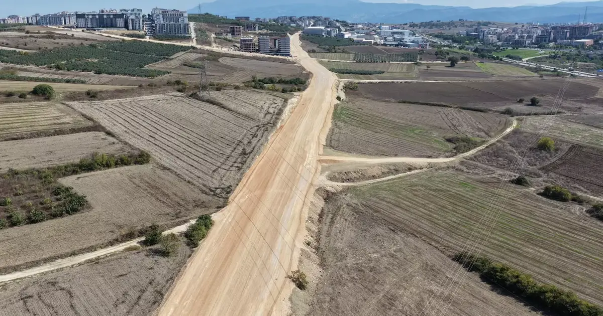 Bursa Büyükşehir'den Görükle'de yeni yola yeni altyapı