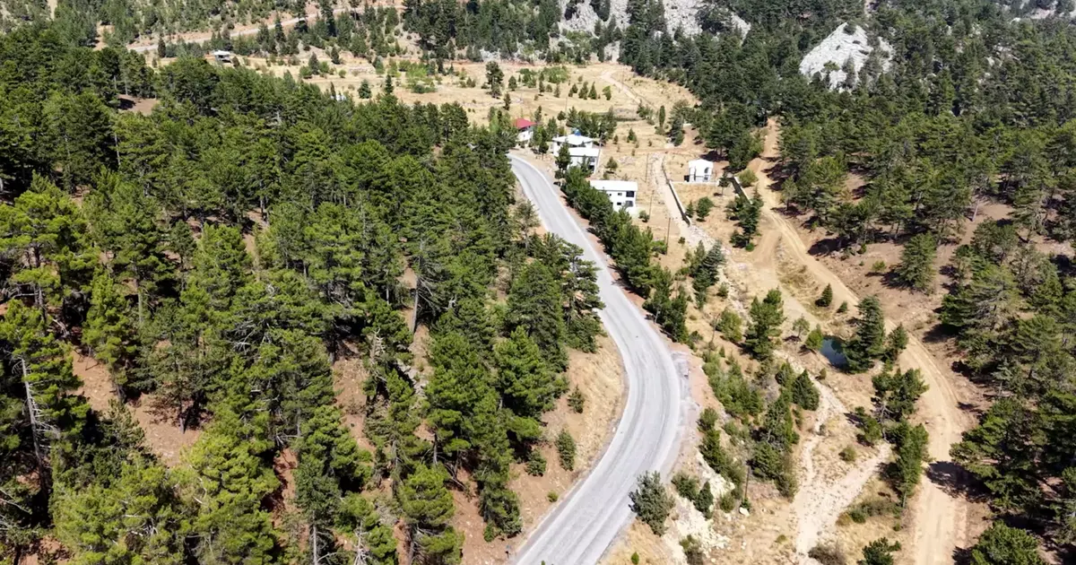 Mersin’de yayla yolları güvenli ve konforlu hale geliyor