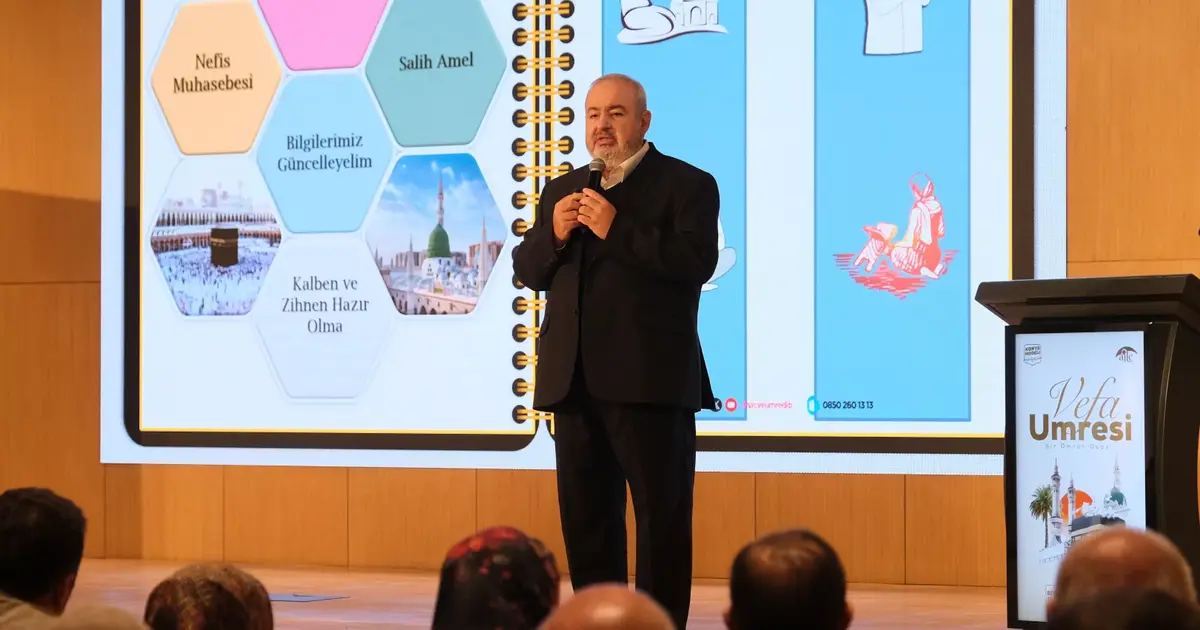 Konyalı 'Vefa Umresi'nde üçüncü kafile kutsal topraklara hazırlanıyor