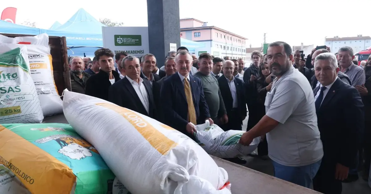 Kocaeli'den 91 bin dekar alanlık yem bitkisi desteği