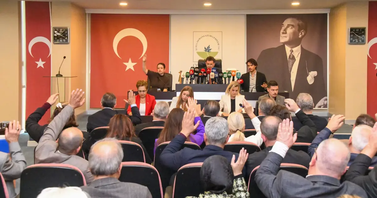 Bursa Osmangazi’de Ekim meclisi gerçekleşti