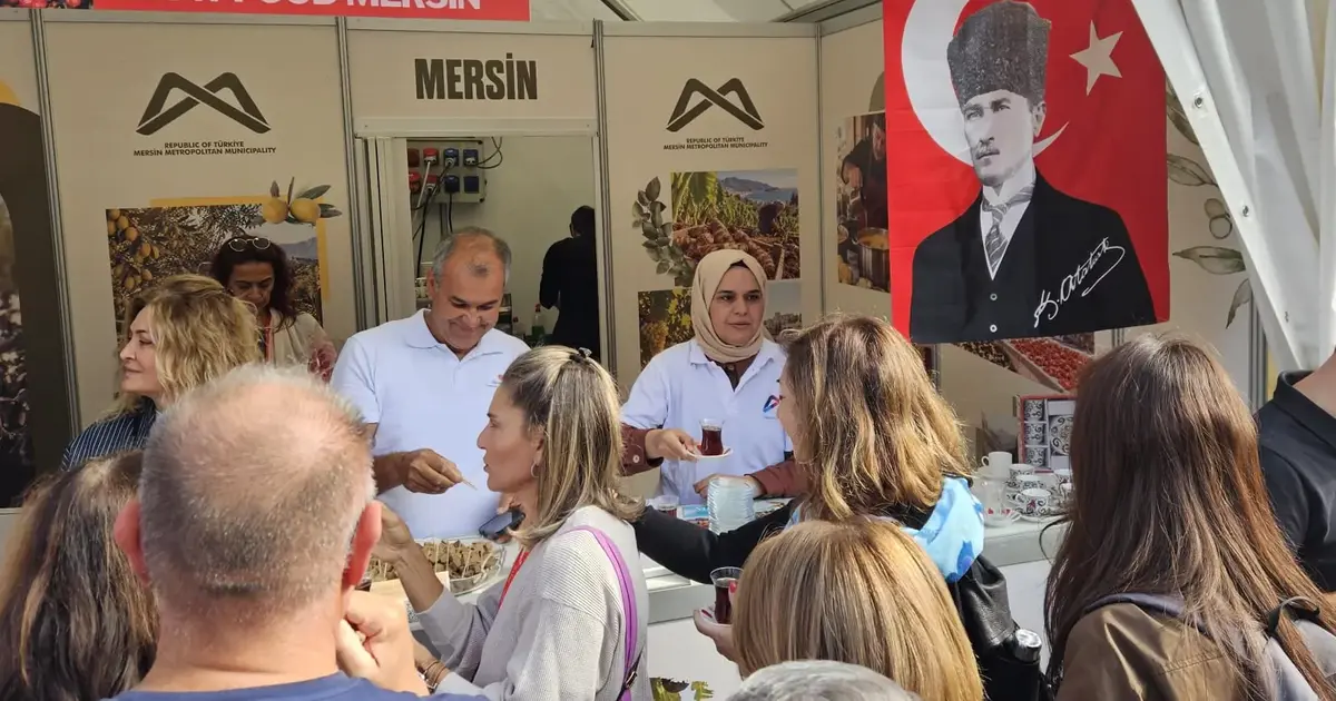 Mersin lezzetleri dünya sahnesine çıktı