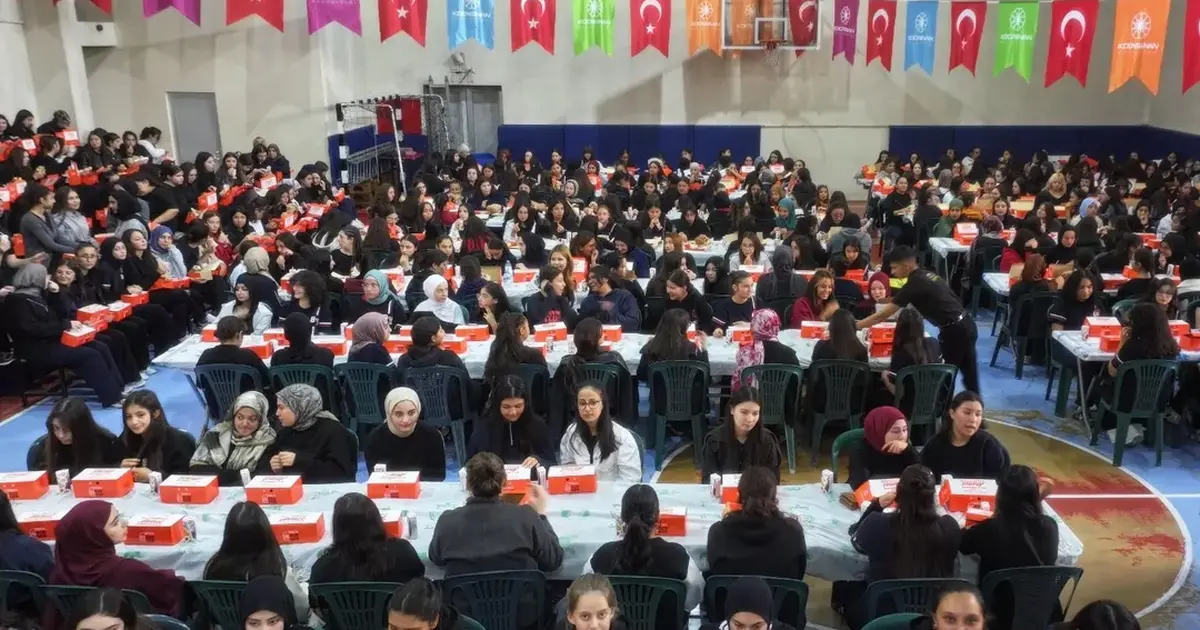 Kayseri Kocasinan'da gençlerin mutluluğuna ortak olan etkinlik