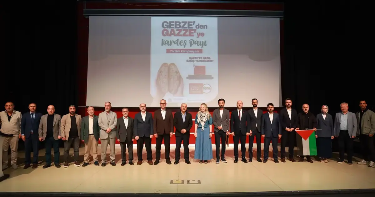Gebze’de “Sumud’dan Umuda” buluşması