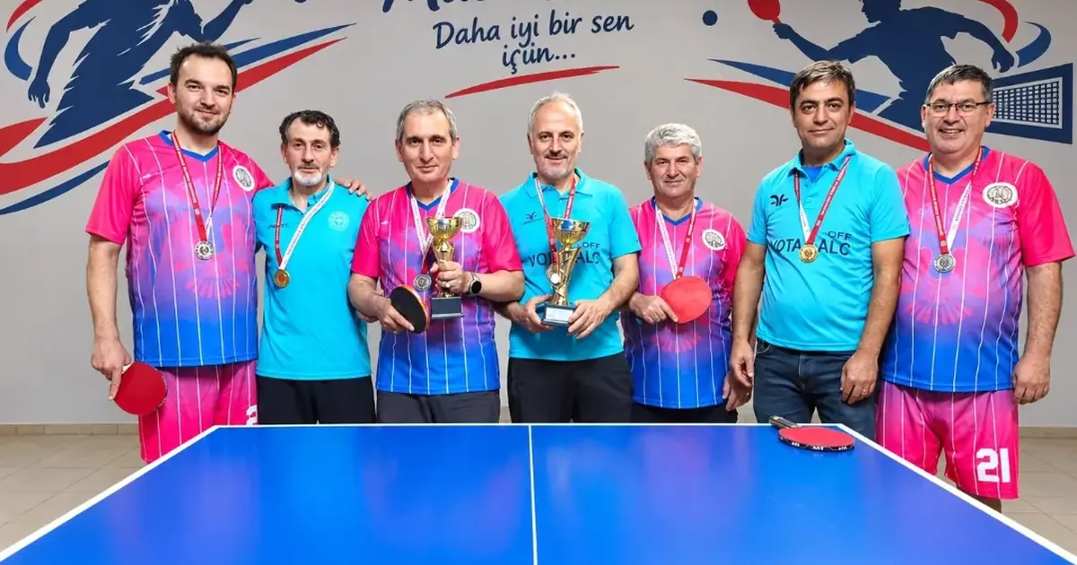 Erzurum Sağlık Müdürlüğü 'masa'da şampiyon oldu