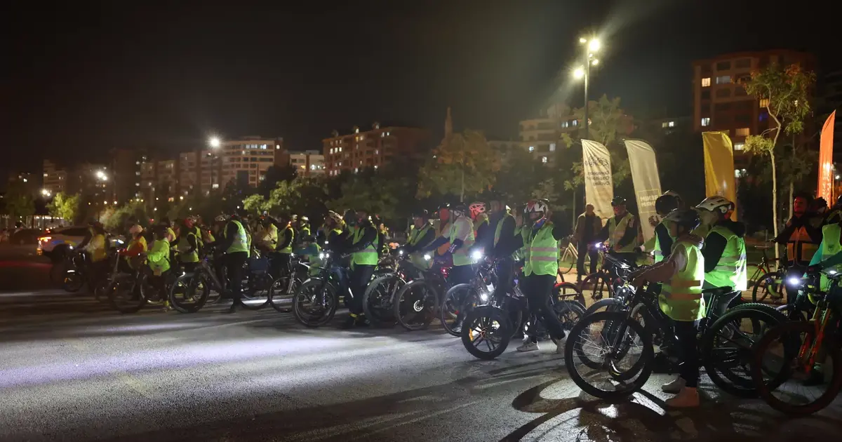 Konya’da Pazartesi akşamları pedallar dönüyor