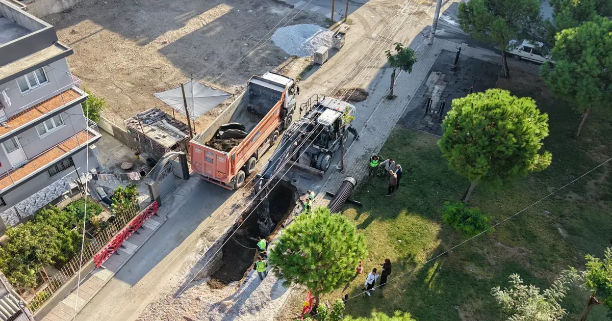 Manisa Şehzadeler'de taşkın sorununa köklü çözüm