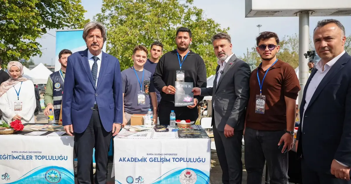 Bursa'da üniversitelilere 'Hoş geldin' şöleni