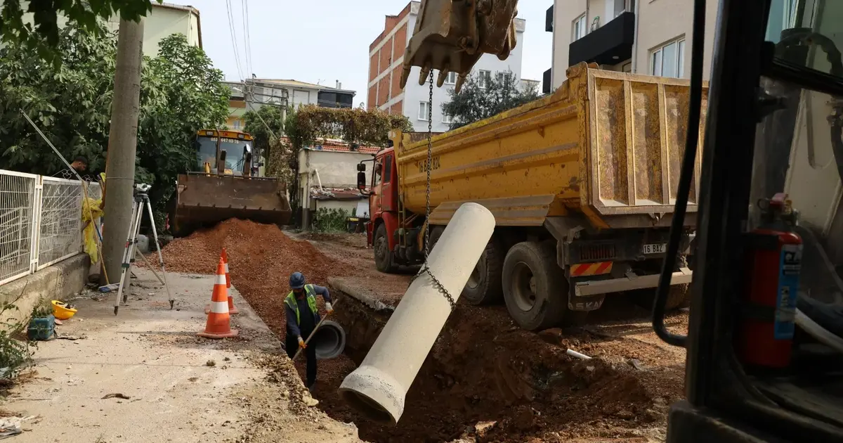 Bursa Büyükşehir'den Osmangazi'de altyapı hamlesi