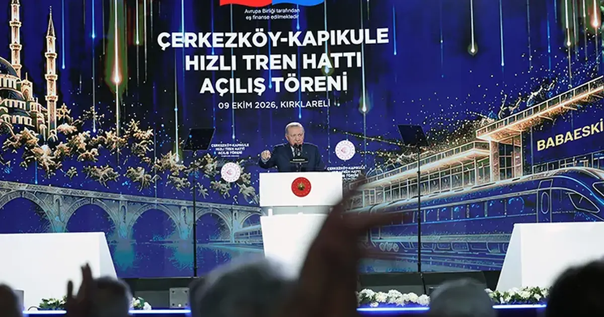 Cumhurbaşkanı Erdoğan: Halkalı–Kapıkule hattı Avrupa’ya açılan stratejik bir lojistik omurga olacak - Gündem Haberleri