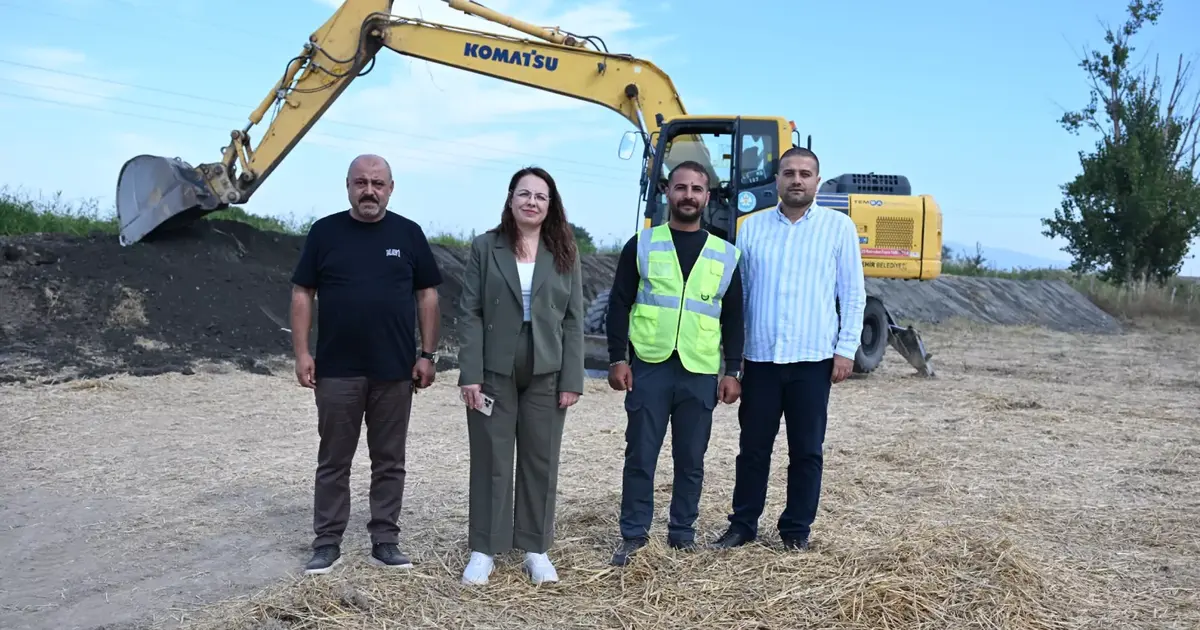 Manisa’da taşkın riskine karşı set hamlesi