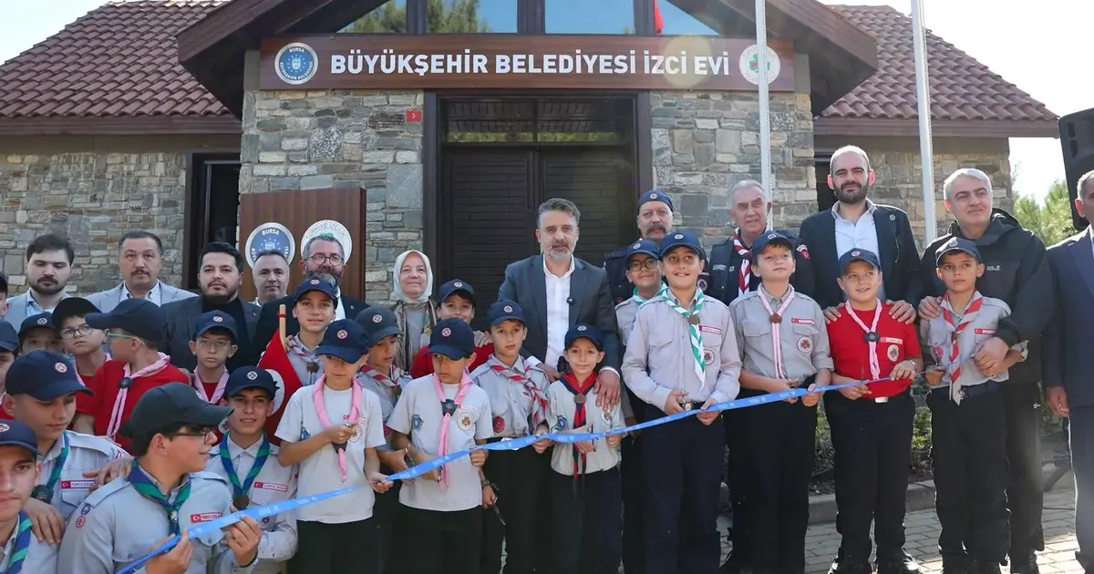 Bursa Büyükşehir'den genç izcilere yeni buluşma mekânı
