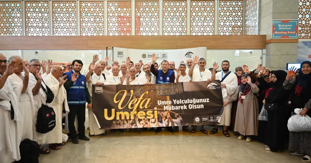 “Vefa Umresi Projesi”nde üçüncü kafile dualarla uğurlandı - Gündem Haberleri