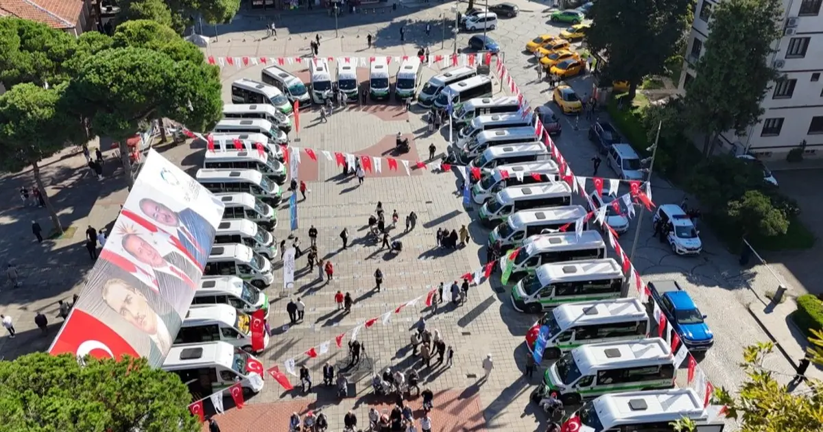 Ordu Ünye’de yeni toplu taşıma dönemi başladı