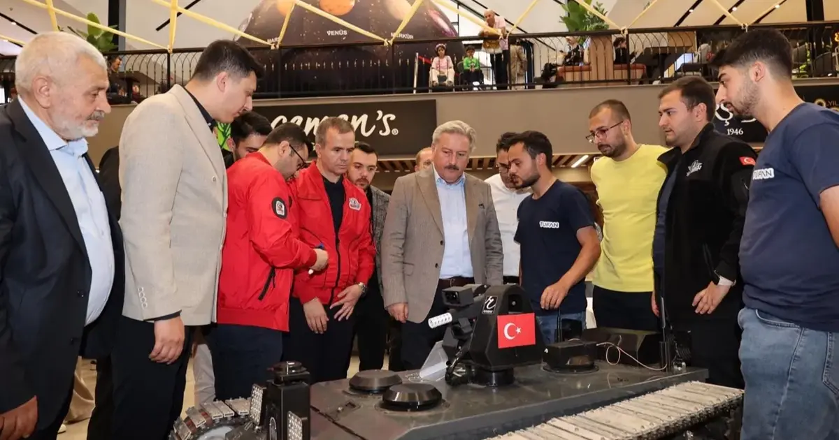 Çarşı Melikgazi'de teknoloji ve bilimle dolu bir gün yaşandı - Gündem Haberleri
