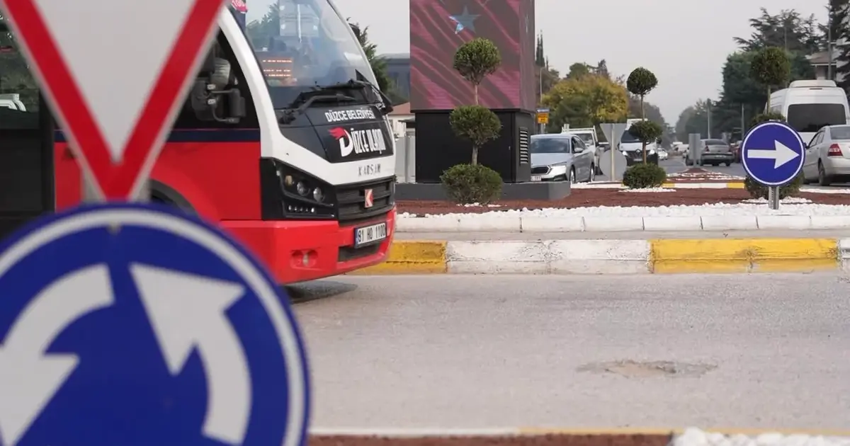 Düzce’de Emniyet ve Otogar Kavşakları tamamlandı