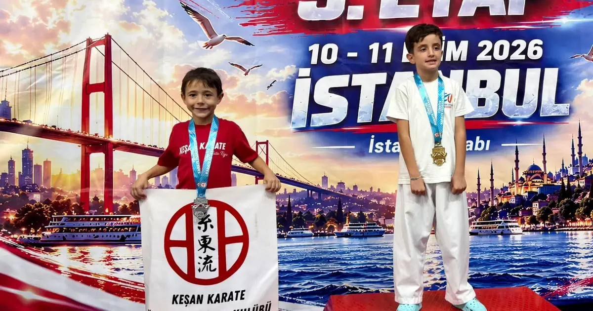 Keşanlı karatecilerden İstanbul’da 18 madalyalık başarı
