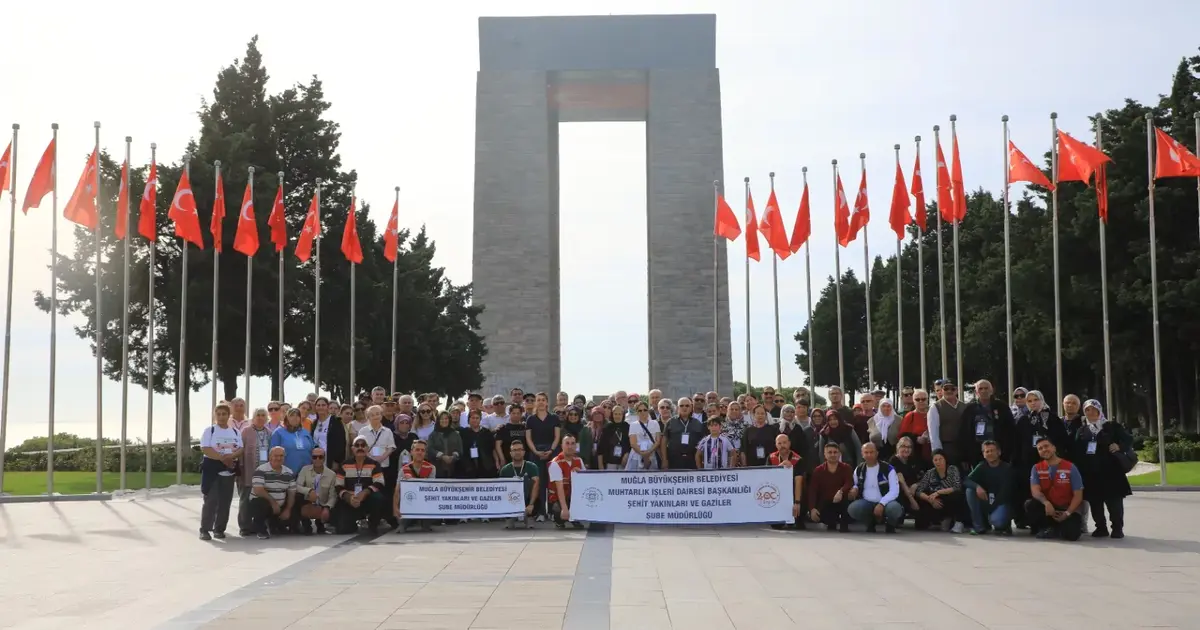 Muğla’dan Çanakkale’ye anlamlı ziyaret