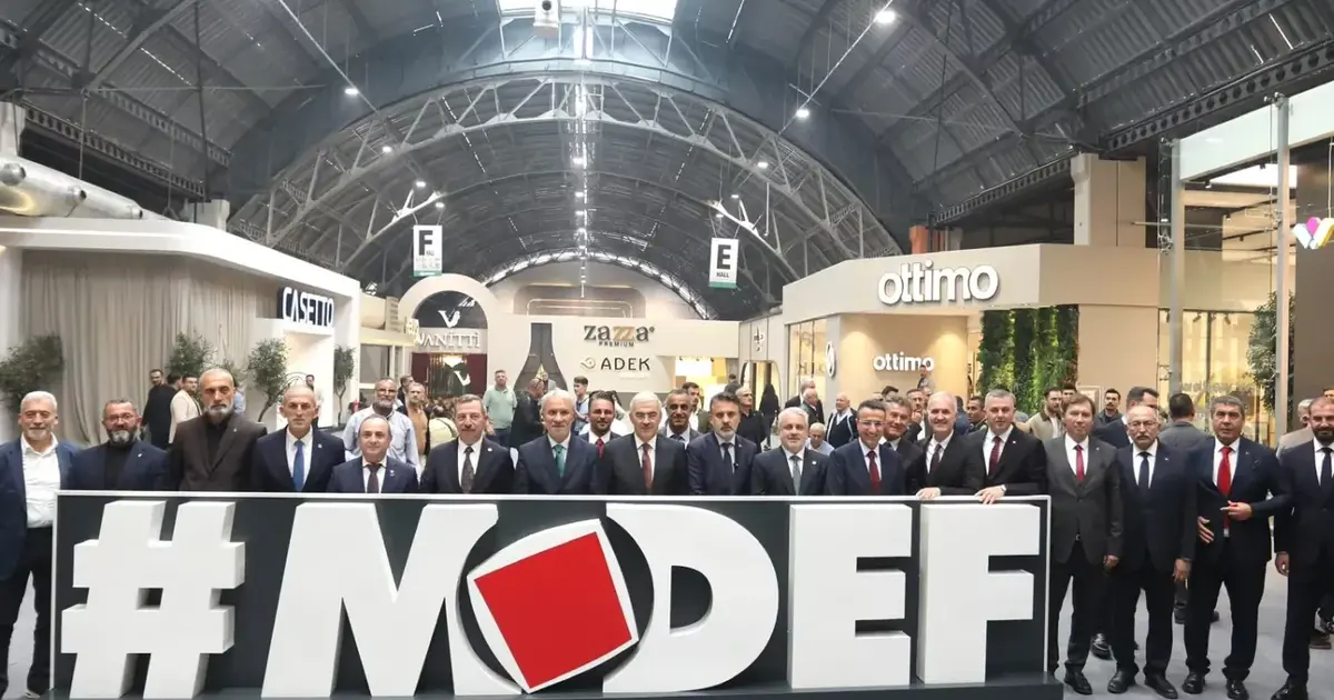 55. Uluslararası Modef Expo İnegöl Mobilya Fuarı kapılarını açtı