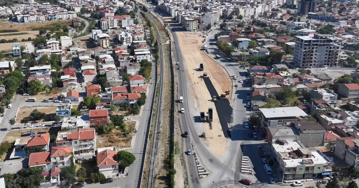Manisa trafiğini rahatlatacak Cider Yolu’nda çalışmalar sürüyor