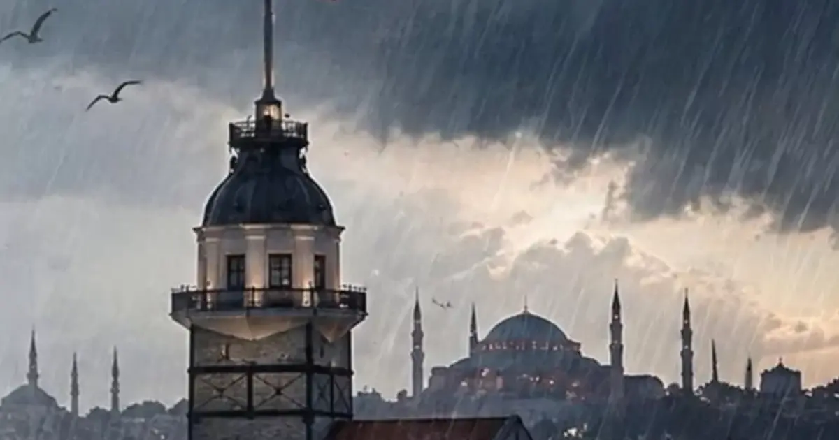 İstanbul’da kuvvetli yağış ve fırtına uyarısı... Cumartesiye kadar sürecek!