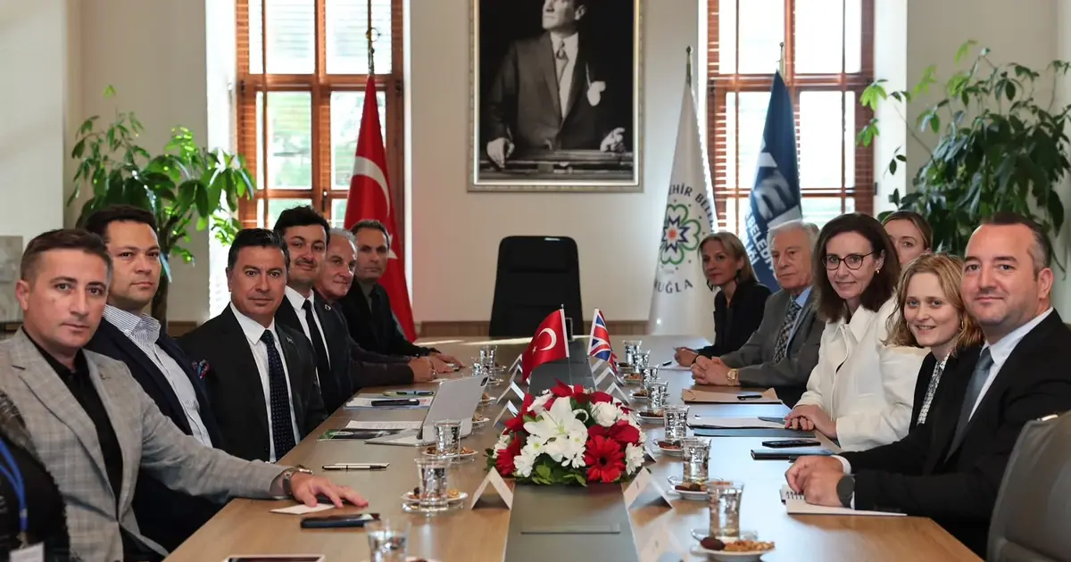 Başkan Aras, Birleşik Krallık Büyükelçisi Anderson’ı ağırladı