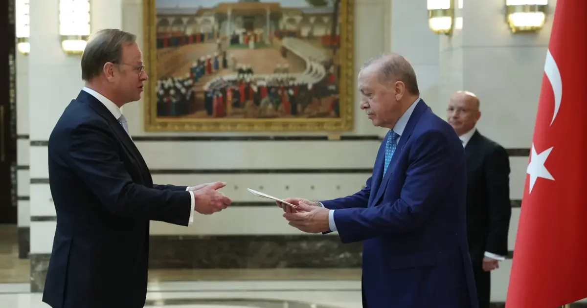 Cumhurbaşkanı Erdoğan, 5 ülkenin Büyükelçisini kabul etti