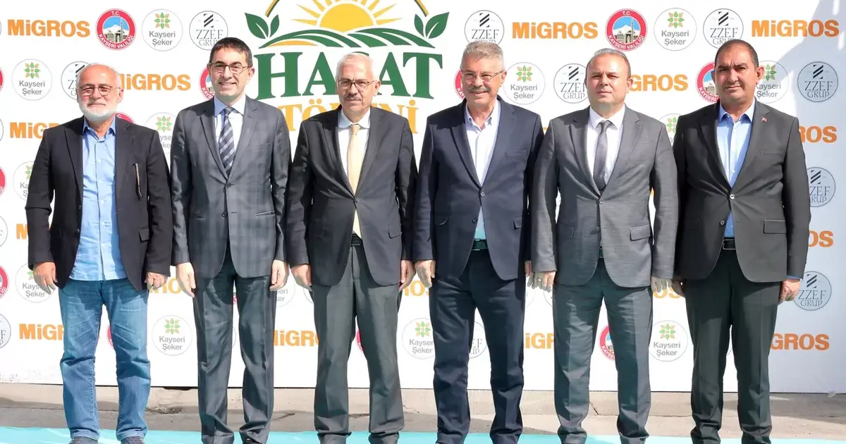 Kayseri'de tarımsal üretim büyüyor