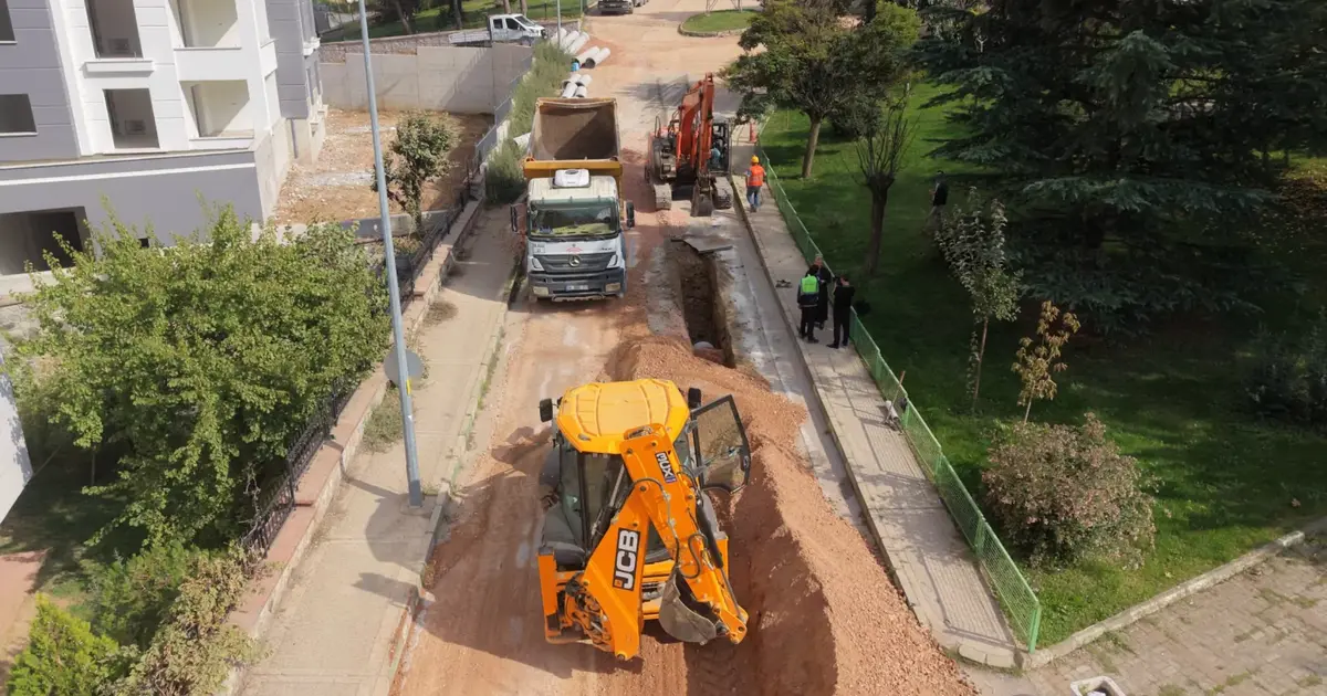 Bursa'da kış öncesi Büyükşehir'den altyapı mesaisi