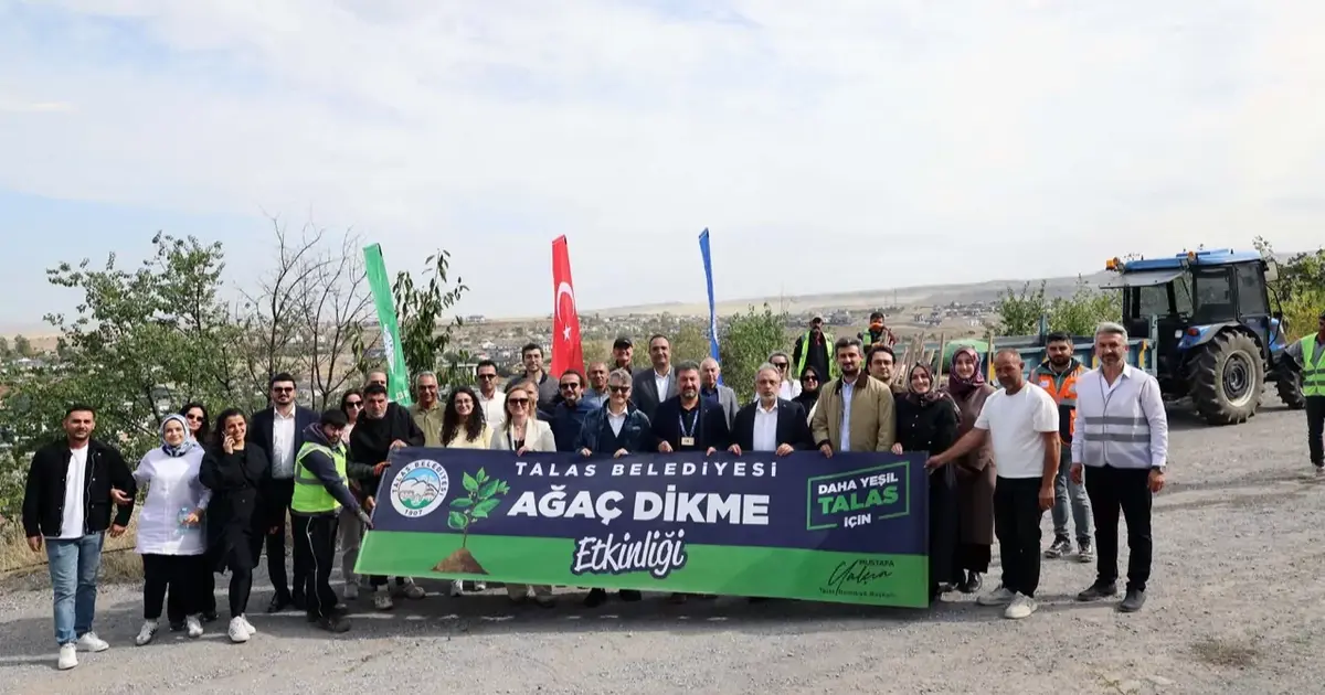 Kayseri Talas'tan yeşil atılım