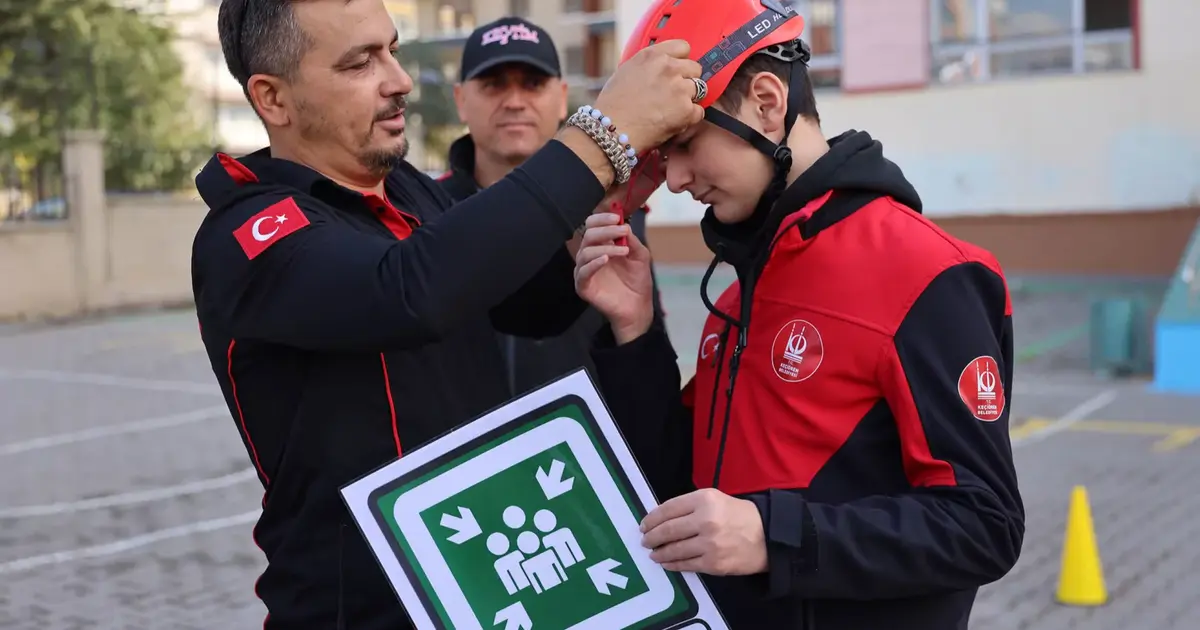 Ankara Keçiören'de afetlere karşı bilinçlilik