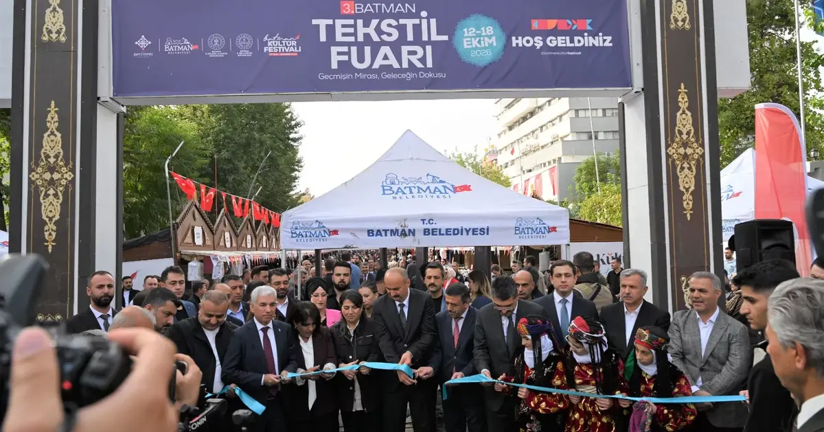 Batman 3. Tekstil Fuarı kapıları ziyaretçilere açıldı