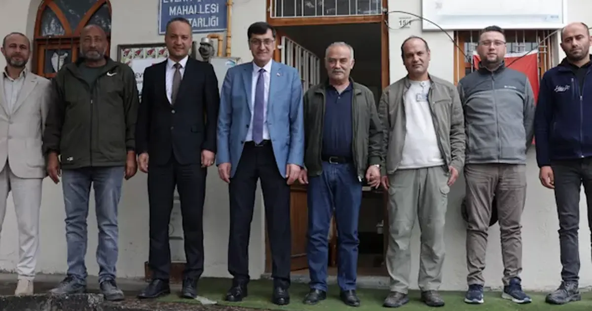 Kütahya'da Başkan Kahveci'den Evliya Çelebi Mahallesi’ne ziyaret - Gündem Haberleri