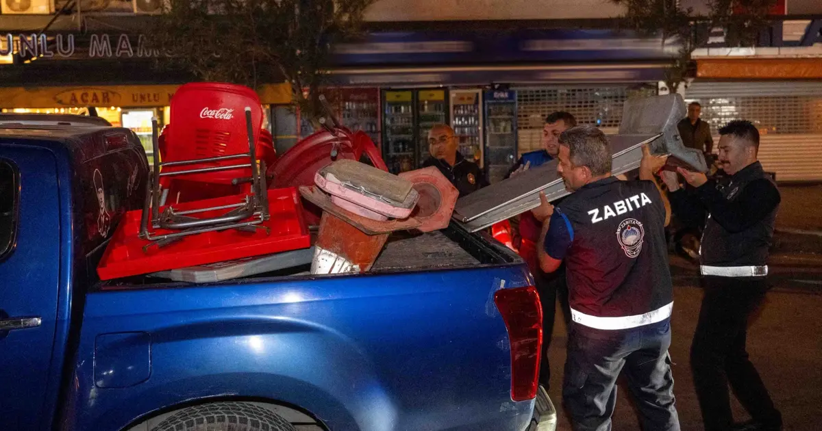 İzmir Bornova'da kaldırım işgallerine sıkı denetim