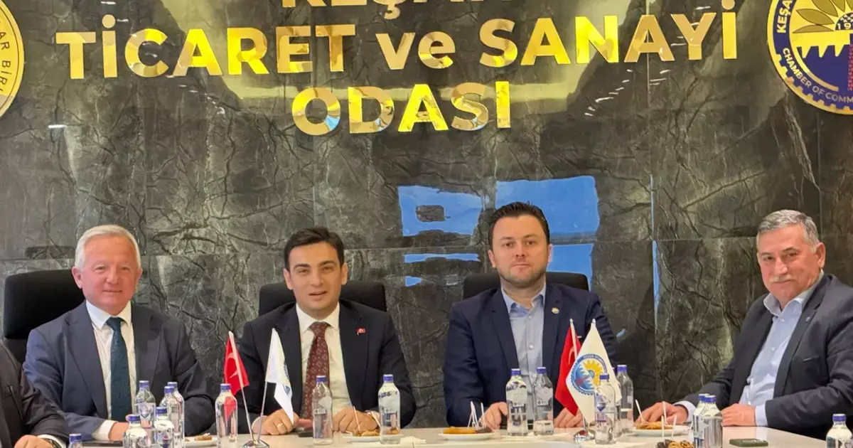 Keşan TSO'da tebrik ziyaretleri sürüyor