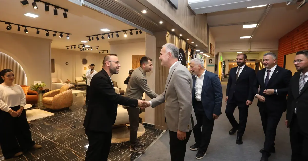 Başkanlardan Modef Expo’ya ziyaret